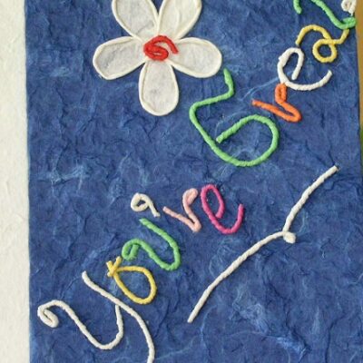 Twisted paper Message Cards Assorted Pack