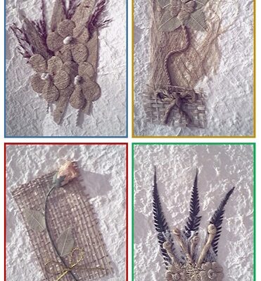 Handmade Hessian Card Assorted Pack